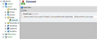 Carousel Model Definition Item