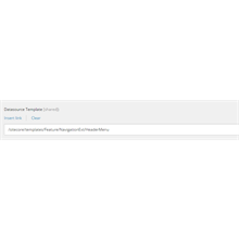 Image of rendering datasource template field in Sitecore